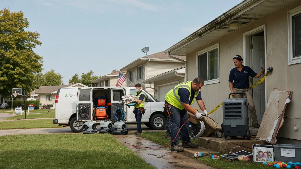 Water Damage Restoration in Lincoln, DE near me